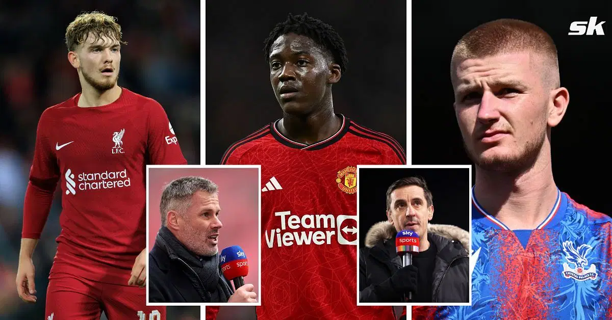 Jamie Carragher and Gary Neville rank Kobbie Mainoo, Harvey Elliot and Adam Wharton as Liverpool and Manchester United icons rate best wonder kids