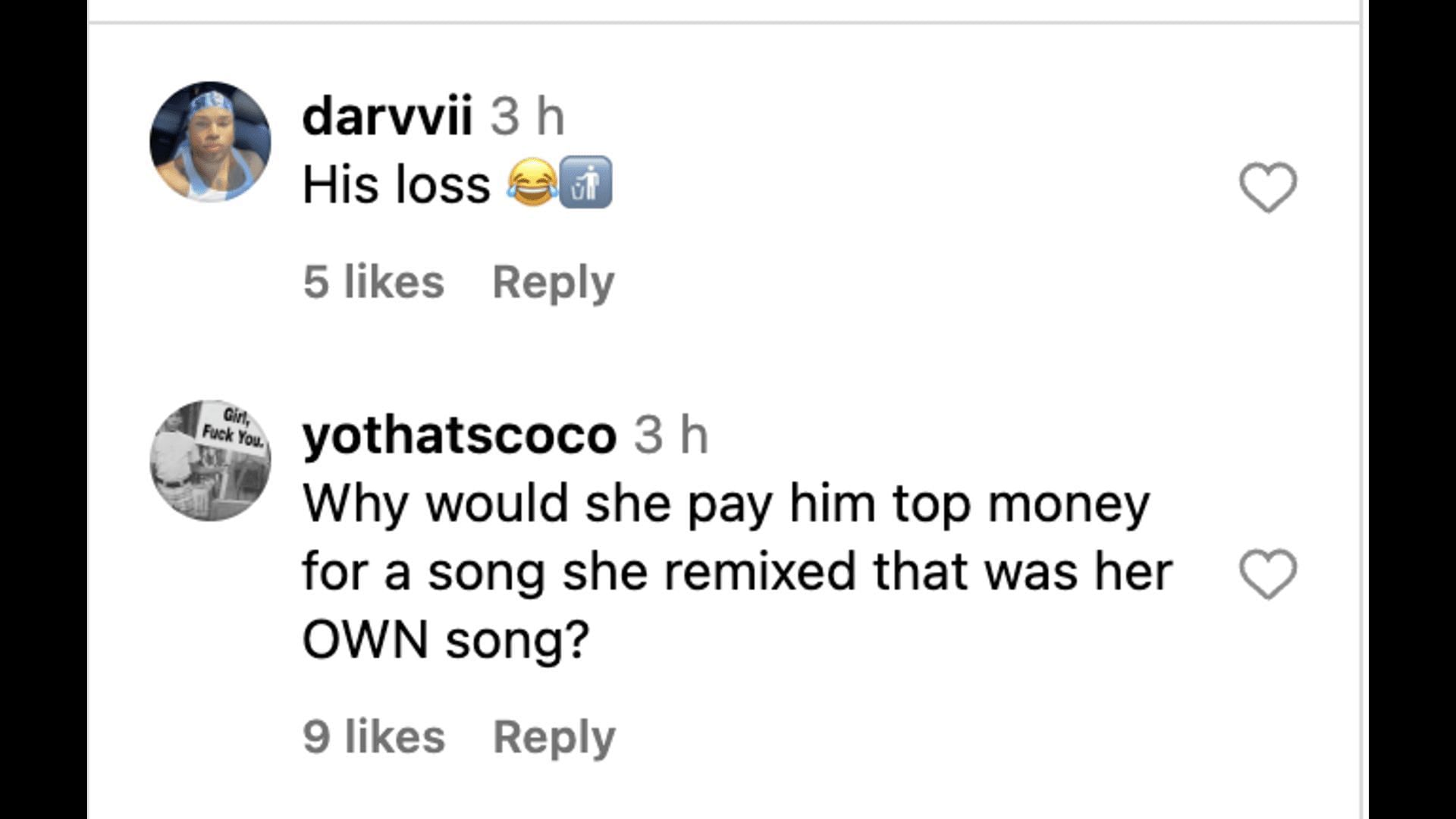 Social media users reacted to the rapper&#039;s claims about declining Beyonce&#039;s offer and missing the opportunity to work with Drake. (Image via Instagram)