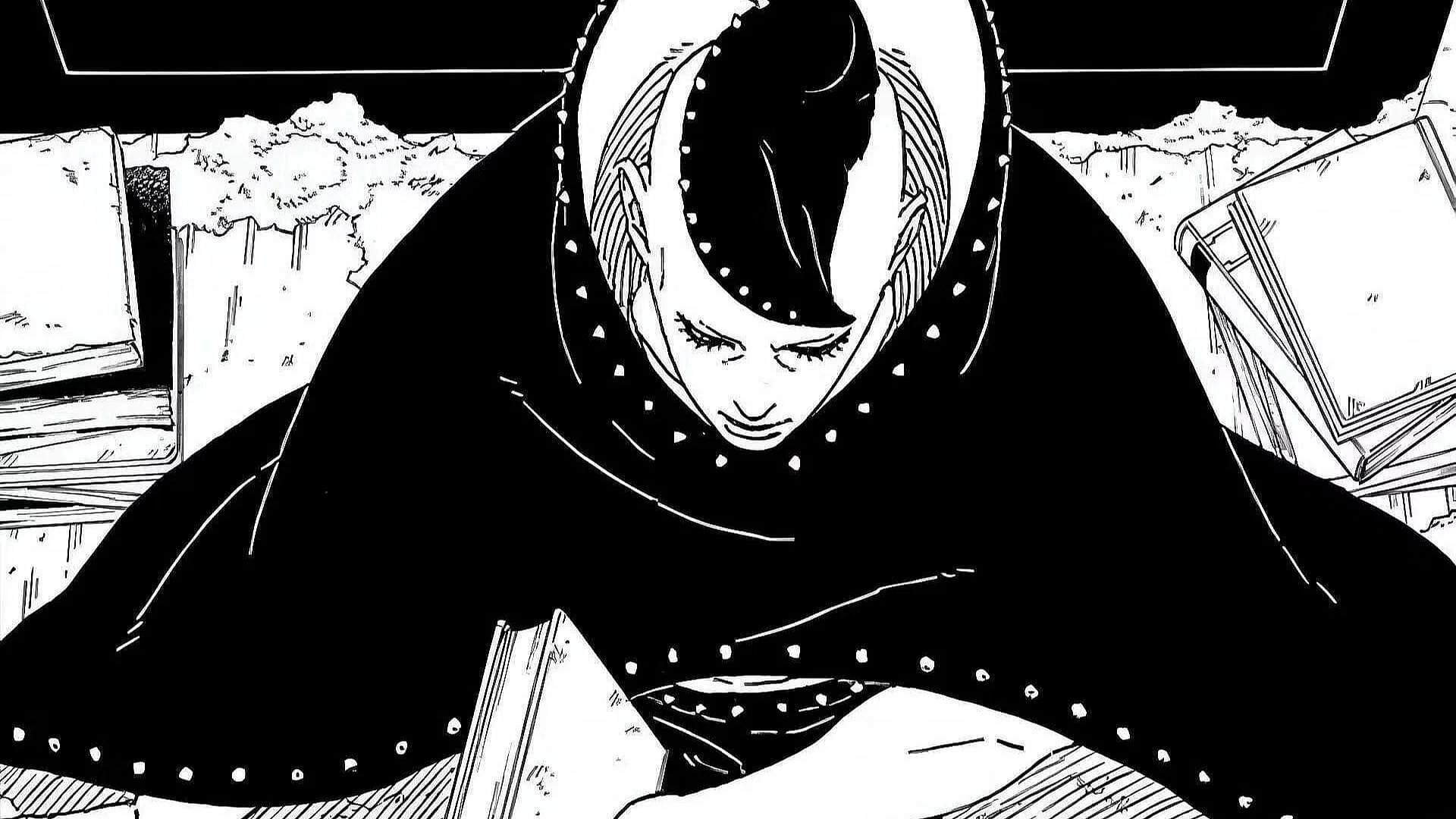 The leader of the Shinju, Jura as shown in the manga (Image via Shueisha)