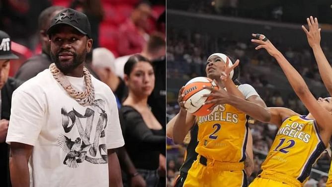 Watch: Sparks stars Rickea Jackson and Rae Burrell dap up Floyd Mayweather postgame after loss to Aces