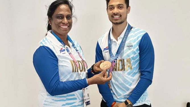 “We were expecting medals from shooters” - IOA President PT Usha expresses delight at bronze medal wins in Paris 2024 Olympics