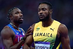 "I couldn't see Noah Lyles"- Kishane Thompson opens up on photo finish with the American at the Paris Olympics