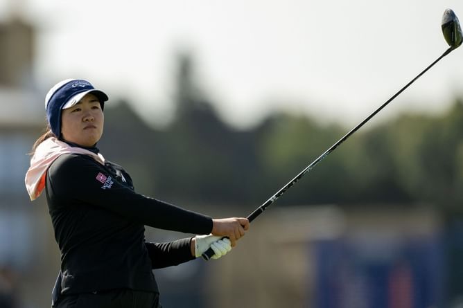 "My head is pounding"- Rose Zhang opens up about 'crazy' experience with windy conditions at AIG Women's Open
