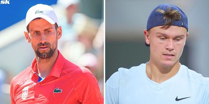 Concerning signs for Novak Djokovic at US Open as Serb ends practice session with Holger Rune early after receiving treatment for discomfort: Reports