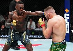 Israel Adesanya says ground gesture was to show Dricus du Plessis he tripped, not to mimic Max Holloway