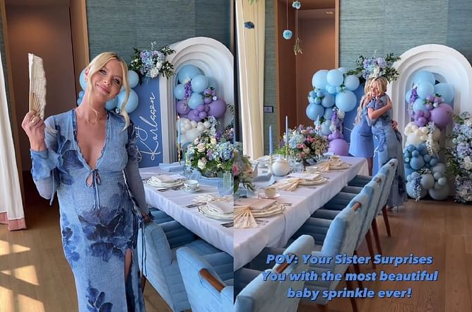 Watch: William Karlsson's wife Emily celebrates a surprise baby shower for second child hosted by her twin sister Haley