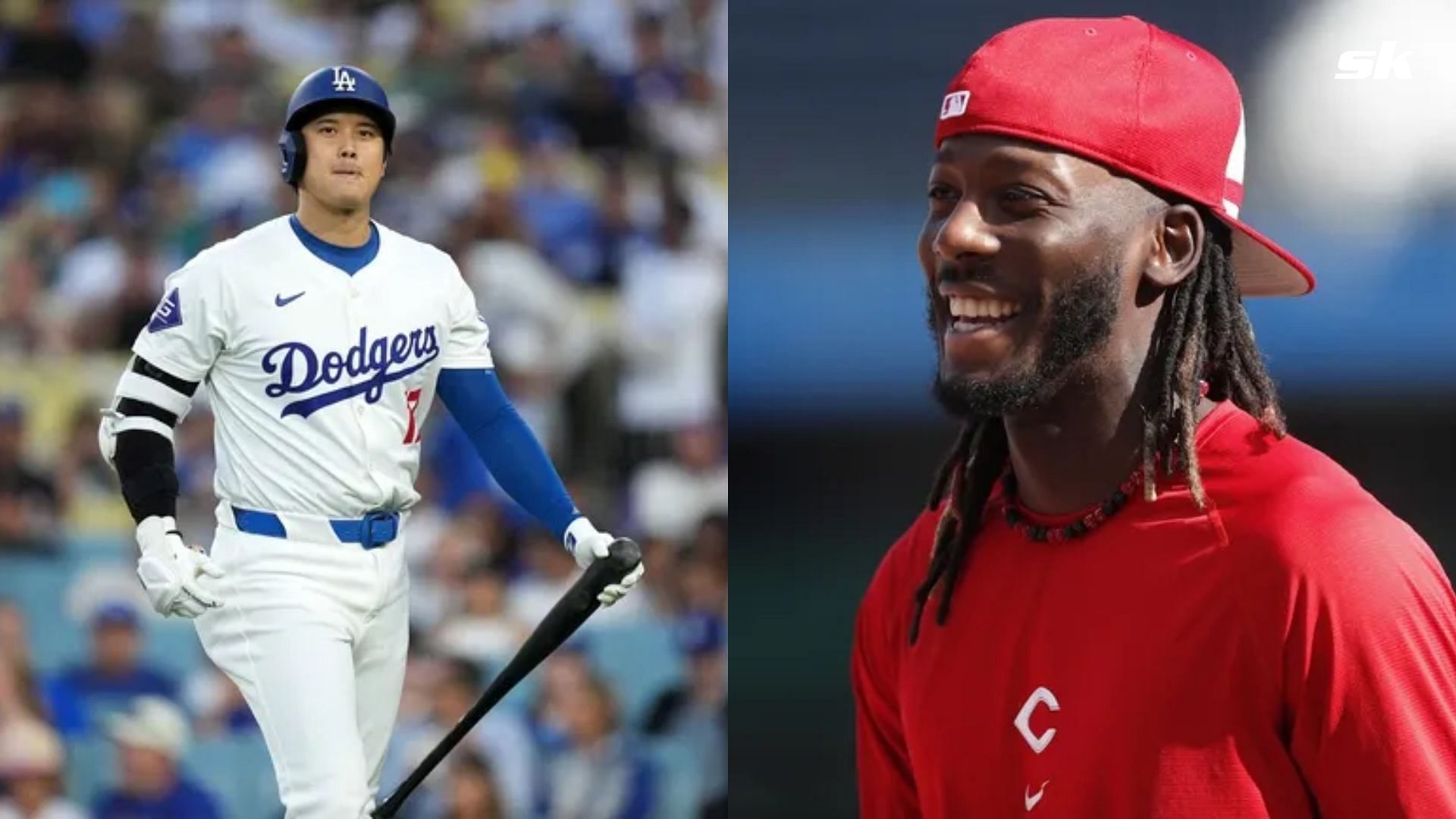 Los Angeles Dodgers Slugger Shohei Ohtani &amp; Cincinnati Reds Slugger Elly De La Cruz