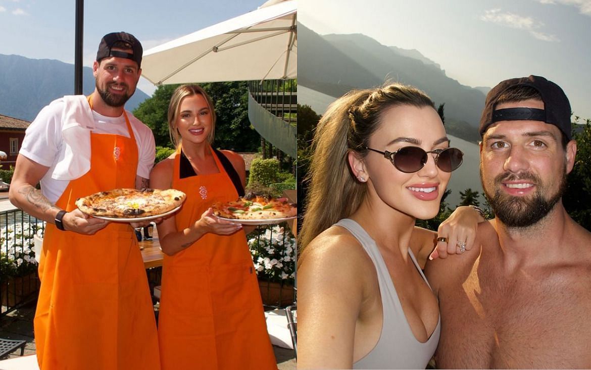 Jamie Benn and wife Jessica shared pictures from their honeymoon in Italy (Credit: Jessica Benn IG)