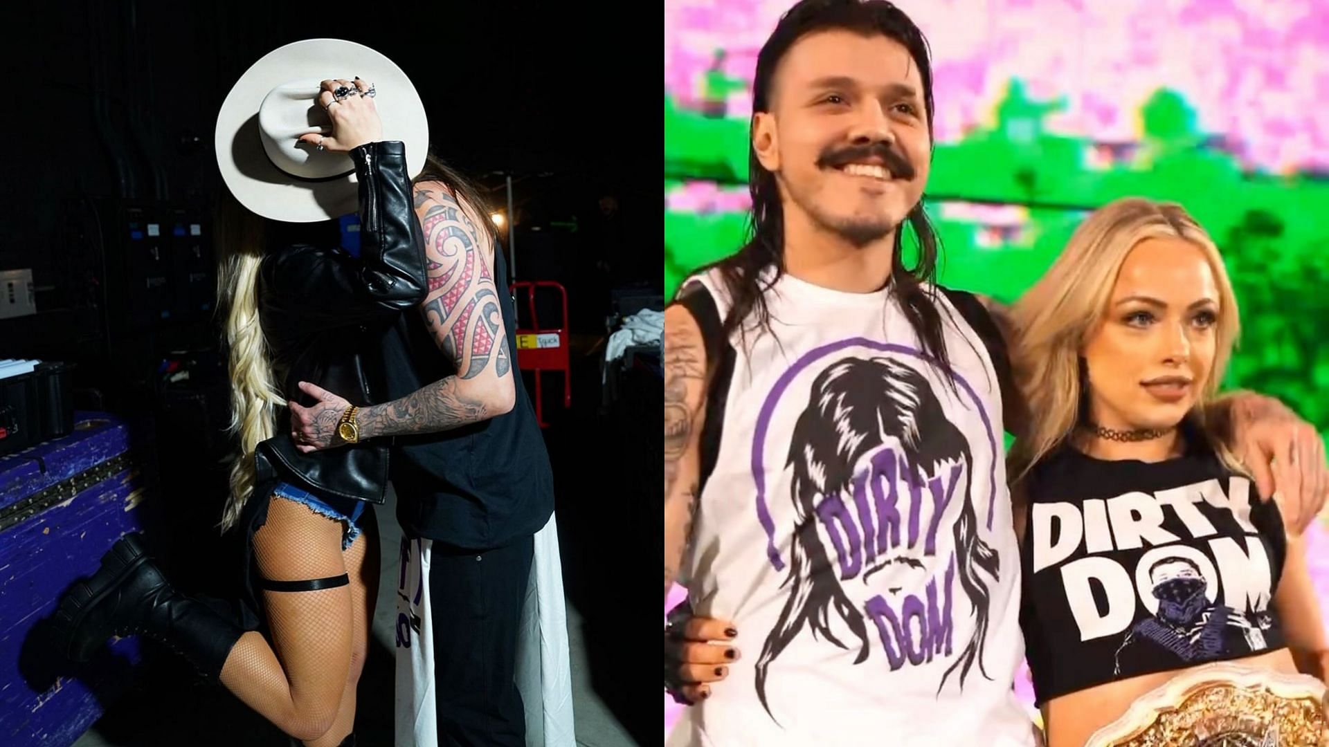 Liv Morgan with Dominik Mysterio (Images credit: Liv Morgan