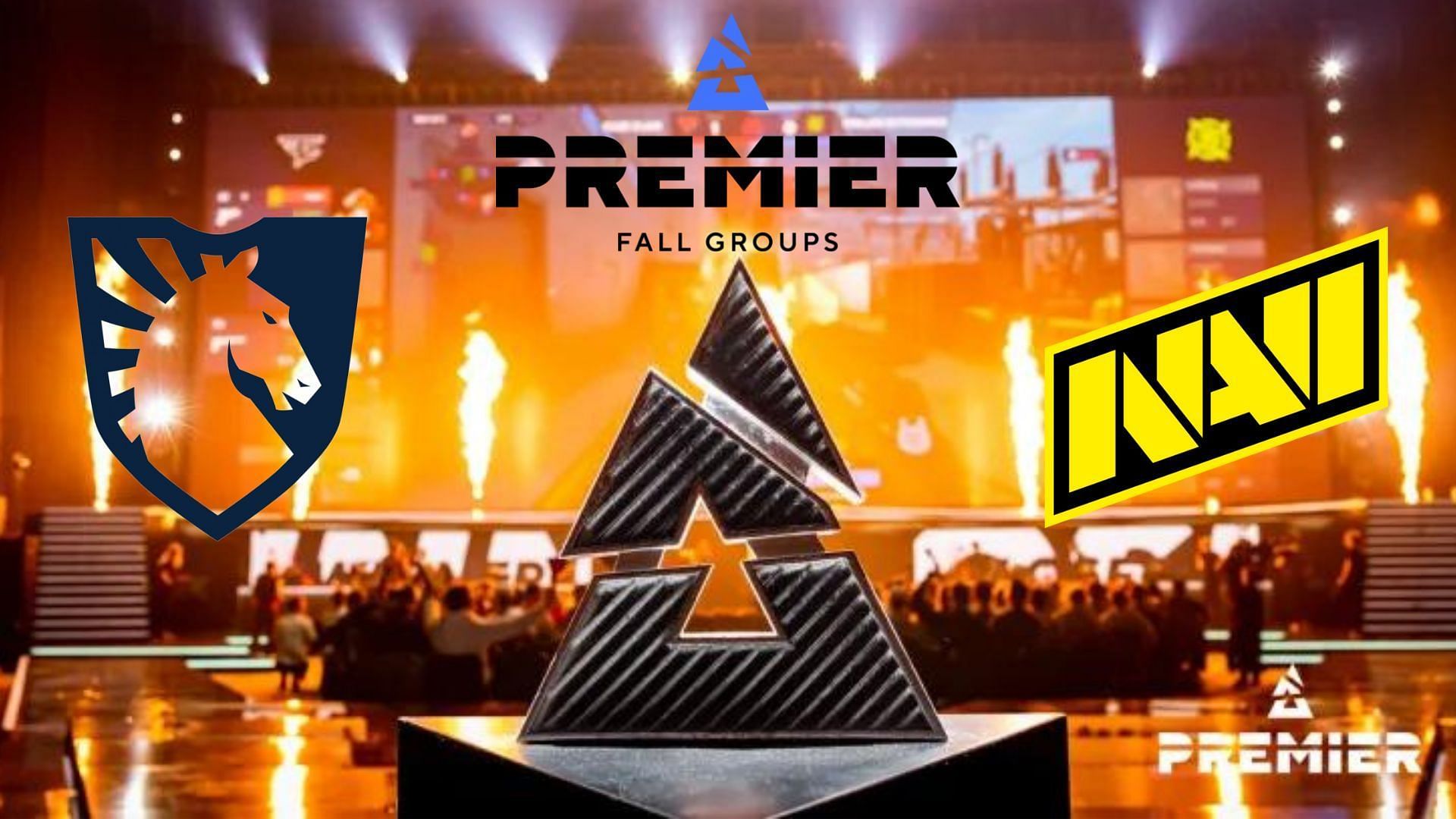  Team Liquid vs NAVI Group D Final BLAST Premier Fall Groups 2024 (Image via Sportskeeda || Assets via NAVI , Team Liquid)