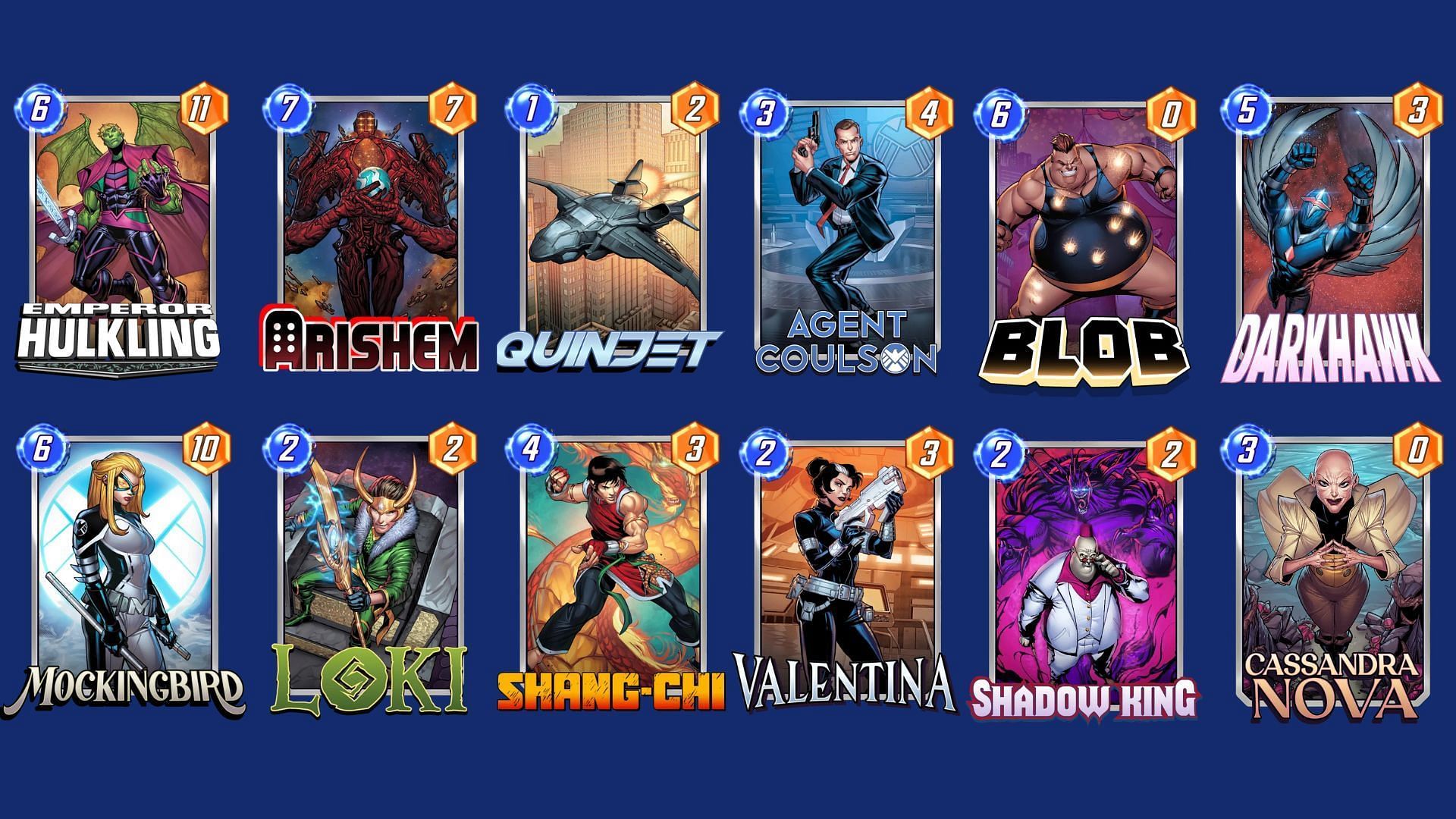 The Arishem Deck in Marvel Snap (Image via Nuverse)