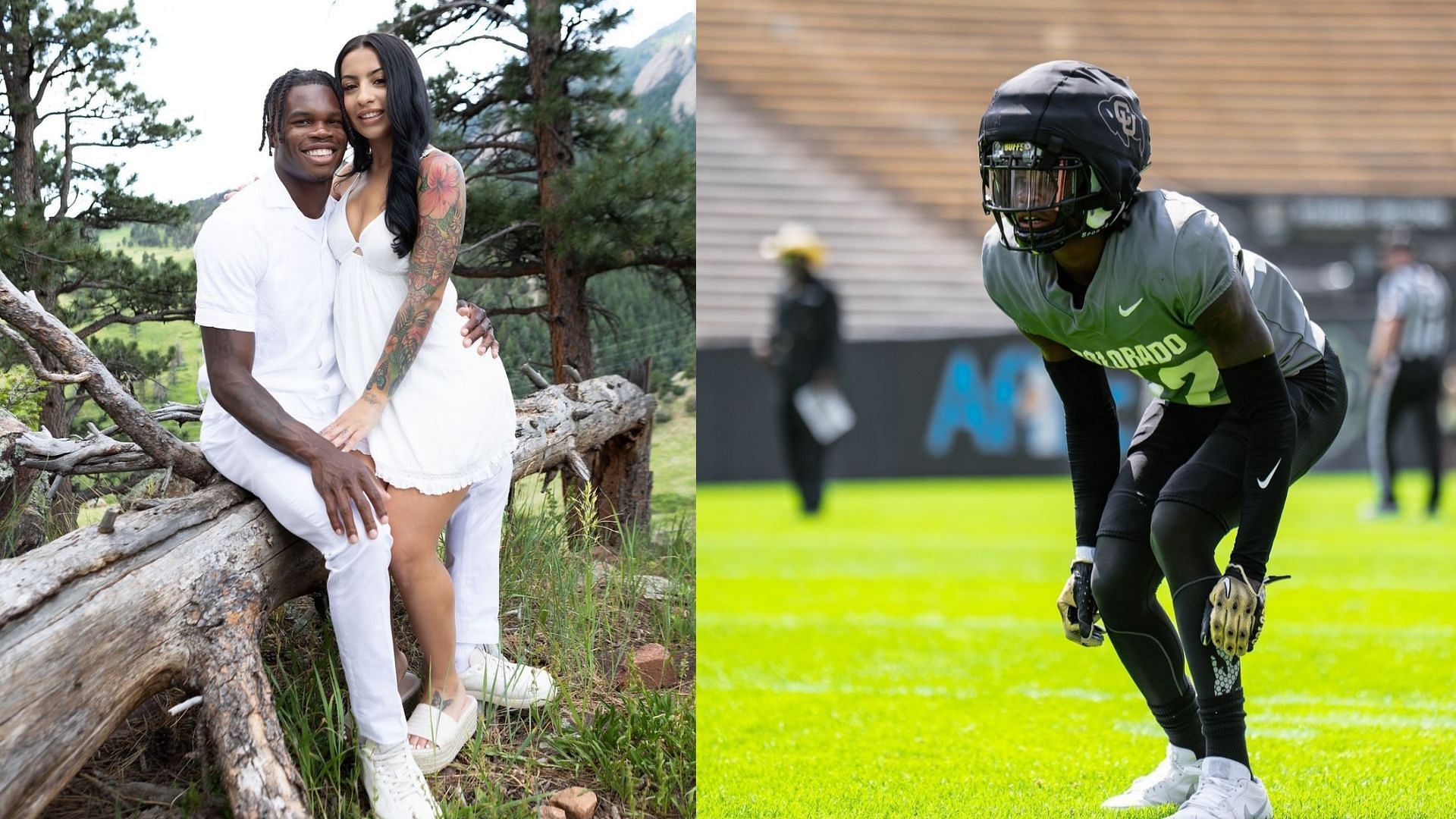 Colorado star Travis Hunter and his GF Leanna Lenee (Lenee &amp; Hunter