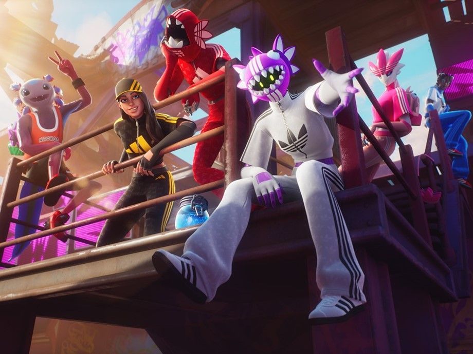 Fortnite x Adidas collaboration (Image via Adidas)