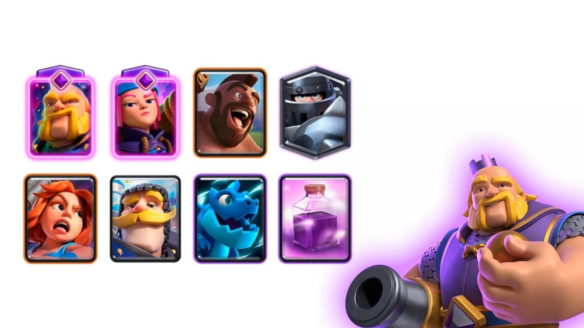 Best Royal Giant Evolution decks in Clash Royale
