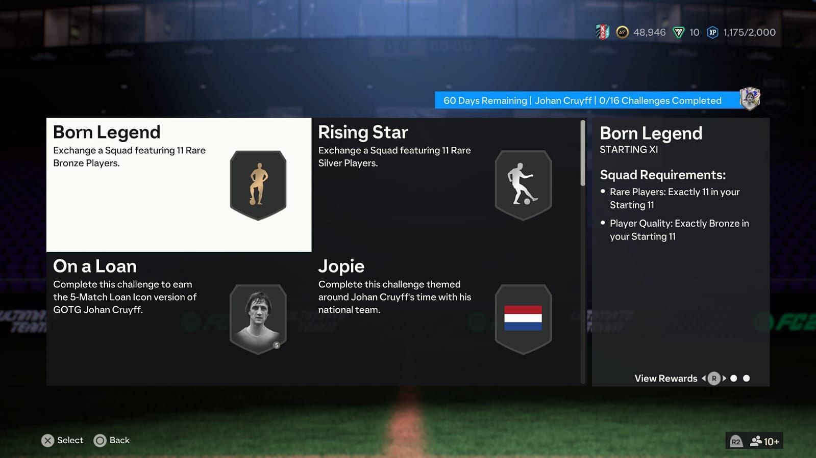 The SBC has 16 segments (Image via EA Sports)