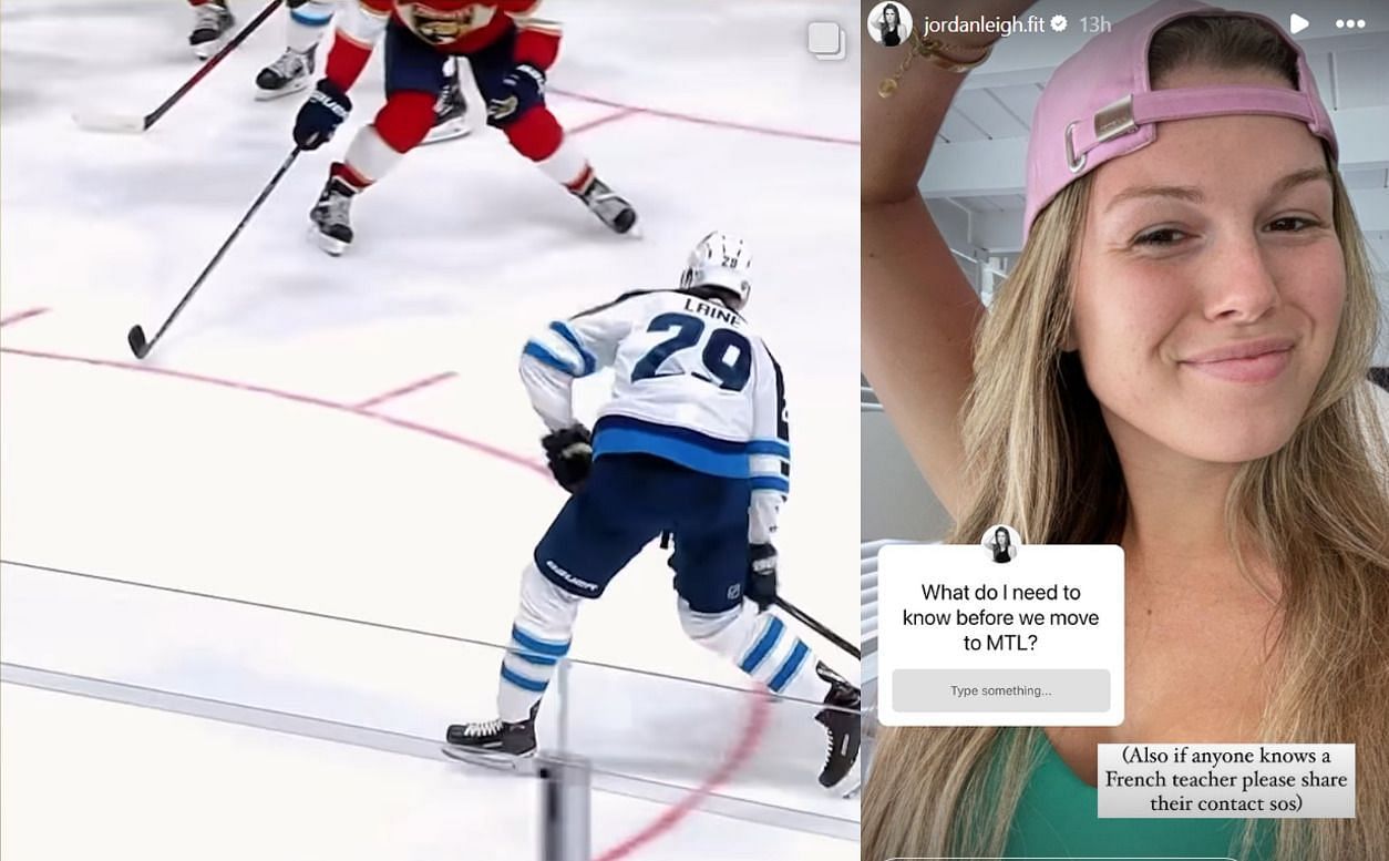 Patrik Laine&rsquo;s trade to Canadiens (Image via Instagram/@jordanleigh.fit)