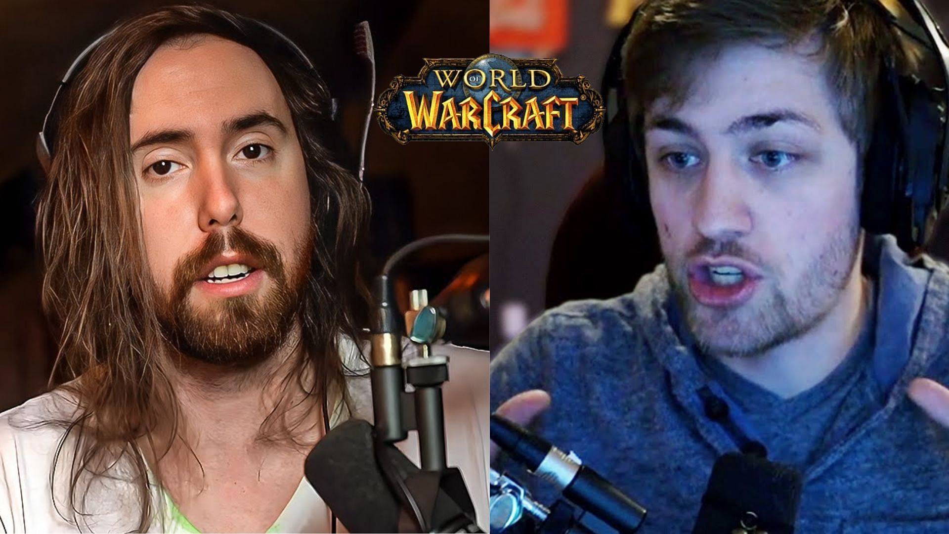 Asmongold and Sodapoppin are both World of Warcraft veterans on Twitch (Images via Asmongold Clips and Sodapoppin/YouTube)