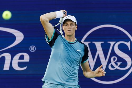 Jannik Sinner at the Cincinnati Open 2024. (Photo: Getty)