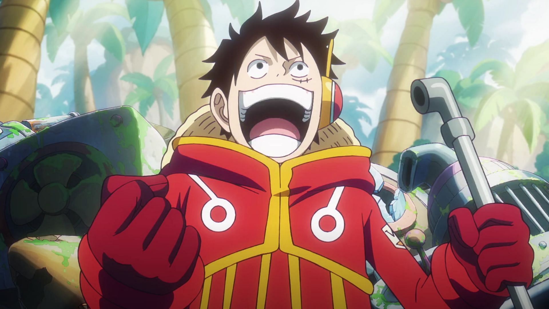 Luffy as seen in the One Piece anime (Image via Toei)