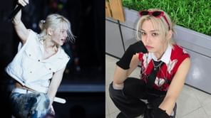 "So energetic and beautiful"- Fans swoon over Stray Kids Felix's act of pouring water on himself at dominATE world tour