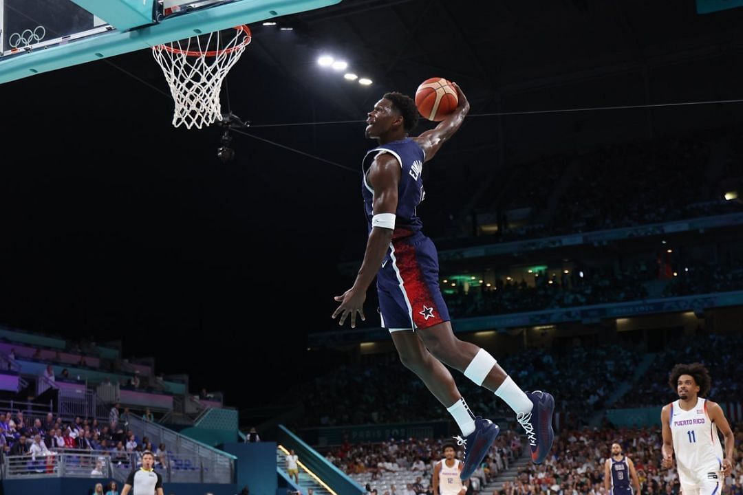 Anthony Edwards Stats Today: How did Team USA youngster fare against Puerto Rico? (Image: USA Basketball/Twitter)