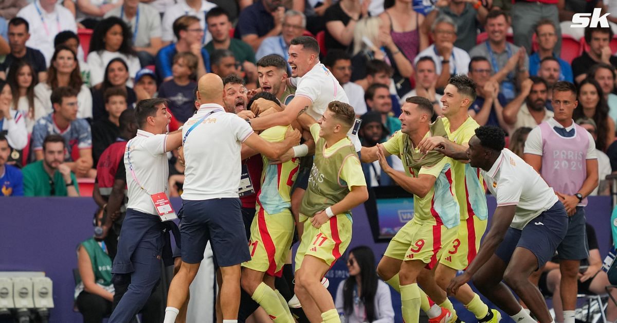 Spain beat France to win the 2024 Paris Olympics men