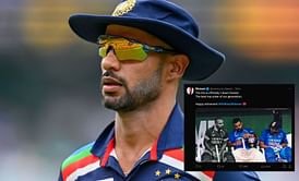 "The trio is officially 1 down forever" - Fans react as Shikhar Dhawan announces retirement from cricket