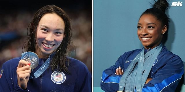 Simone Biles and Torri Huske were among the most successful athletes at the Paris Olympics (Source: Getty)