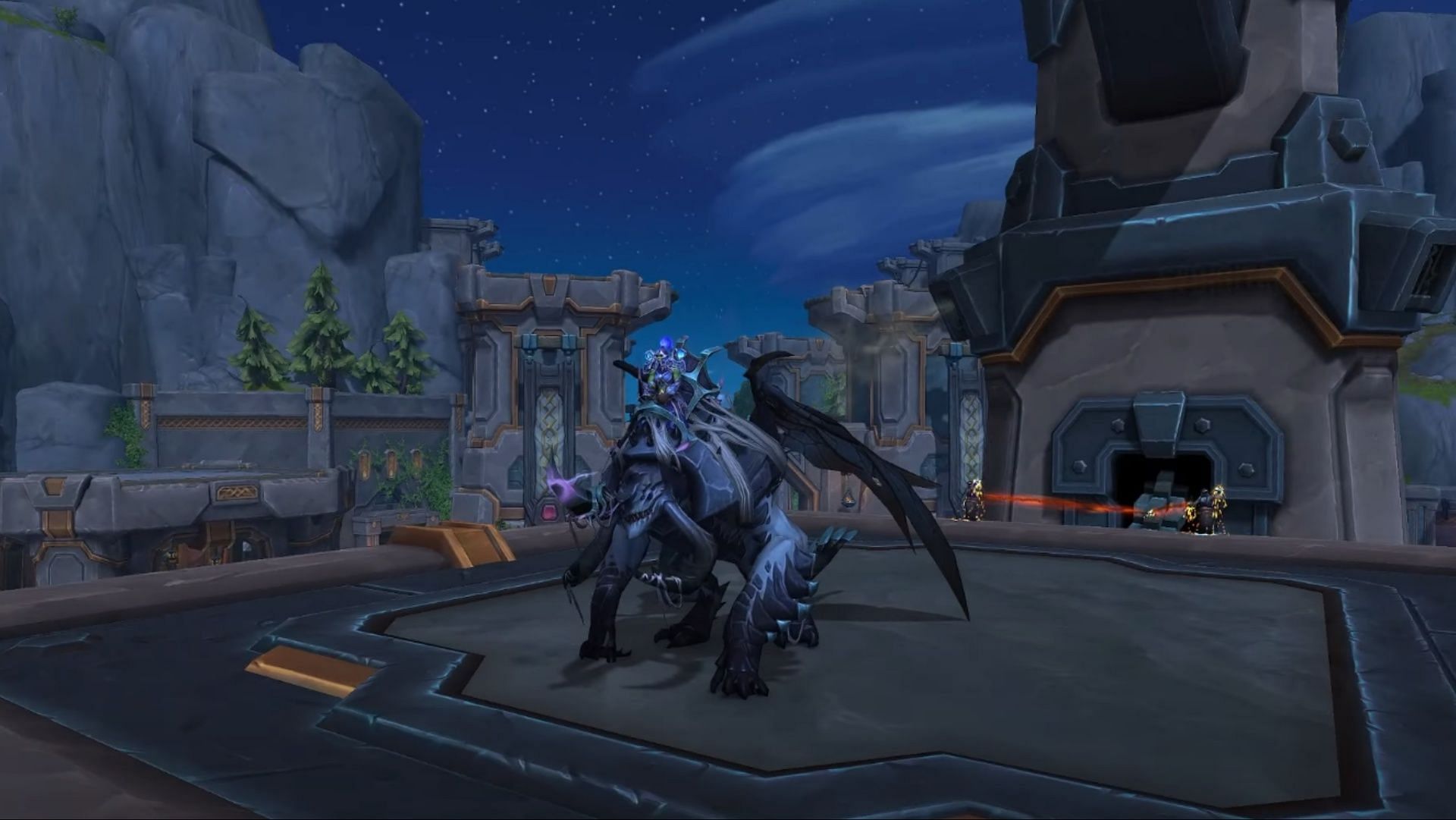 This is the only Nerubian Skyrazor mount that doesn&#039;t drop from raids, so it&#039;s worth having (Image via Blizzard Entertainment/YouTube@Syiler)