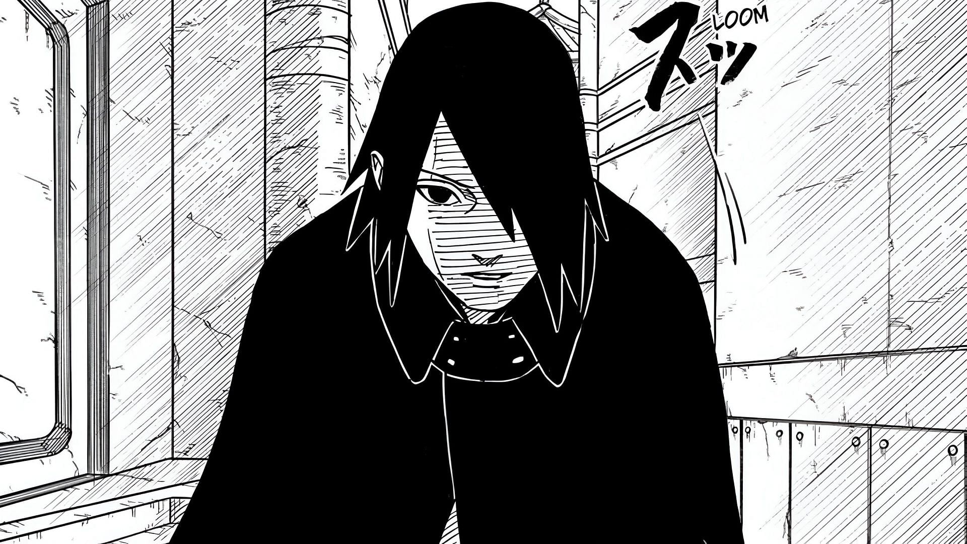 Sasuke Uchiha as seen in the manga (Image via Shueisha)