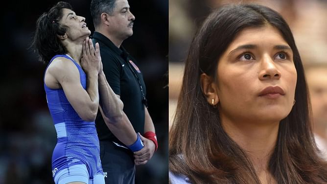"My heart is aching"- Nikhat Zareen posts heartwarming note for Vinesh Phogat post disqualification from Paris Olympics 2024
