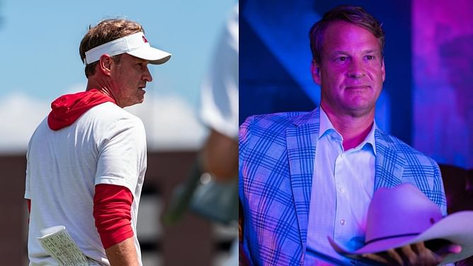 WATCH: Ole Miss HC Lane Kiffin pulls a Ronaldo as he endorses against popular soft drink brand during press conference