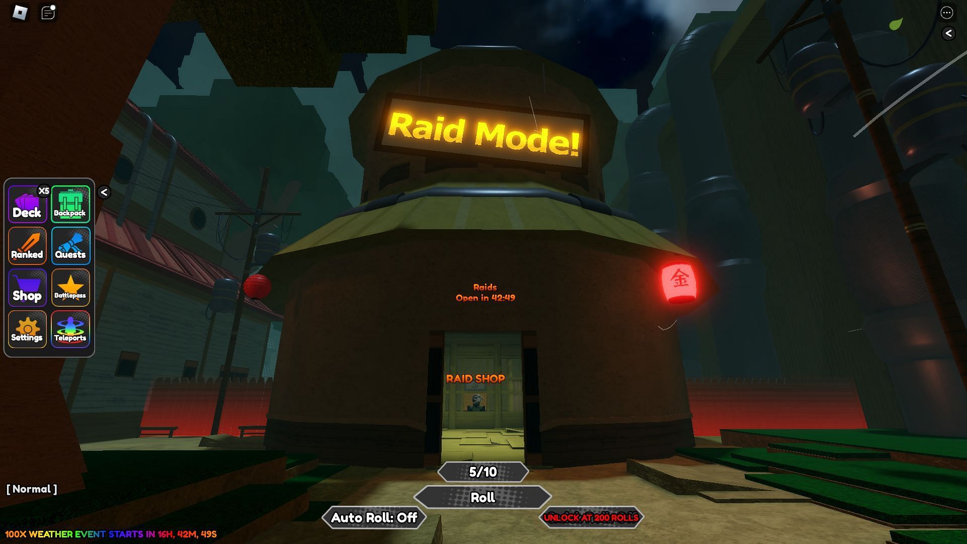 Raid Mode (Image via Roblox)