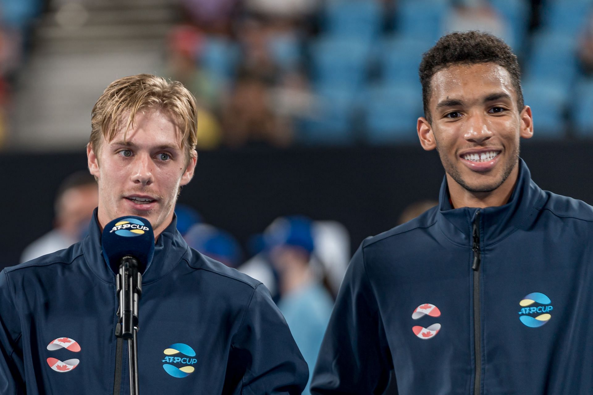 Denis Shapovalov and Felix Auger-Aliassime (Image source: GETTY)