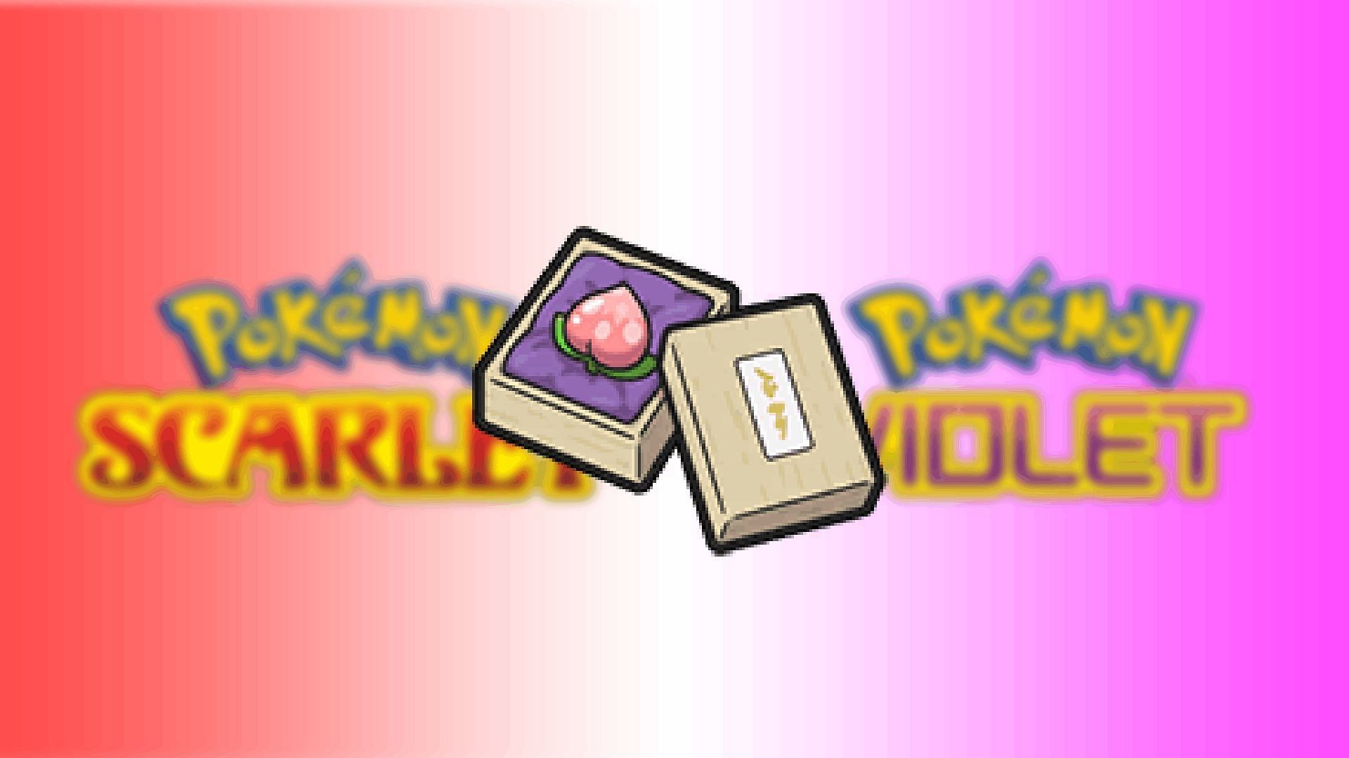 The Mythical Pecha Berry is available through Mystery Gift Code in Pokemon Scarlet and Violet (Image via TPC)