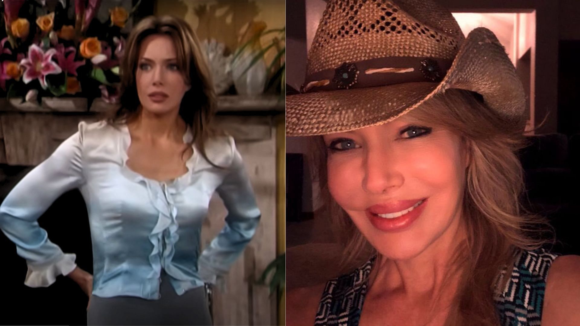 Tylo exited the soap in 2019 (Image via X/@THEHunter Tylo and YouTube/@BoldandBeautiful)