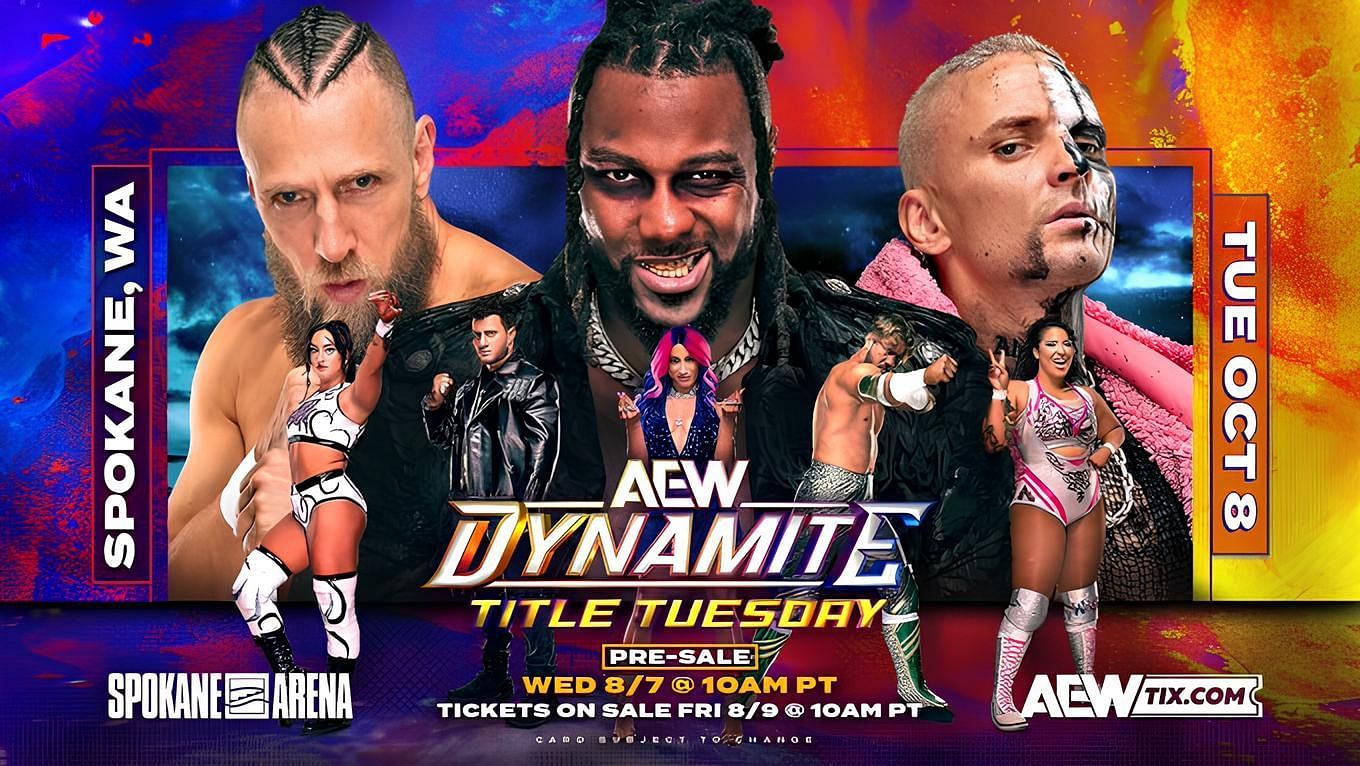 Promo for AEW Dynamite: Title Tuesday (Credit: AEW on X/Twitter)