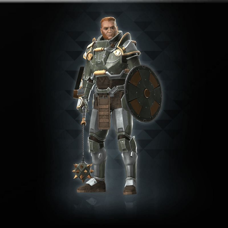 Jack Bulwark in the game: Arena (Image via Banzai Games)