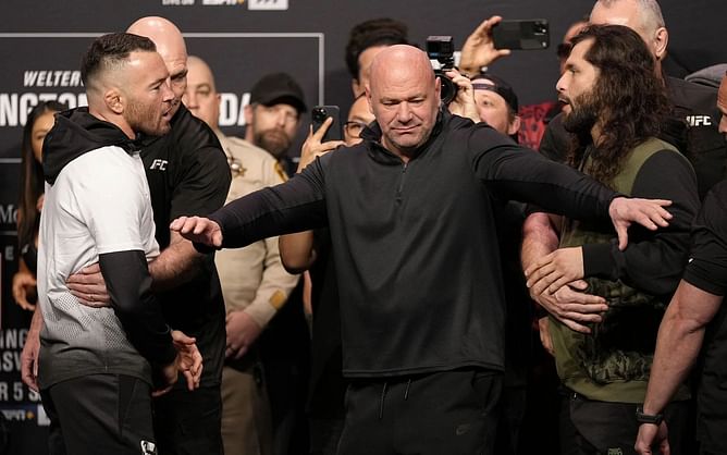 Jorge Masvidal reportedly allowed to inspect if Colby Covington's watch was an authentic Rolex timepiece
