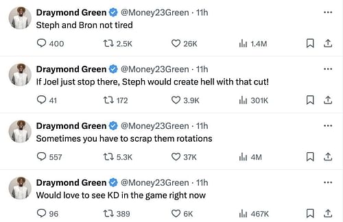 (Source - Draymond Green's Twitter)