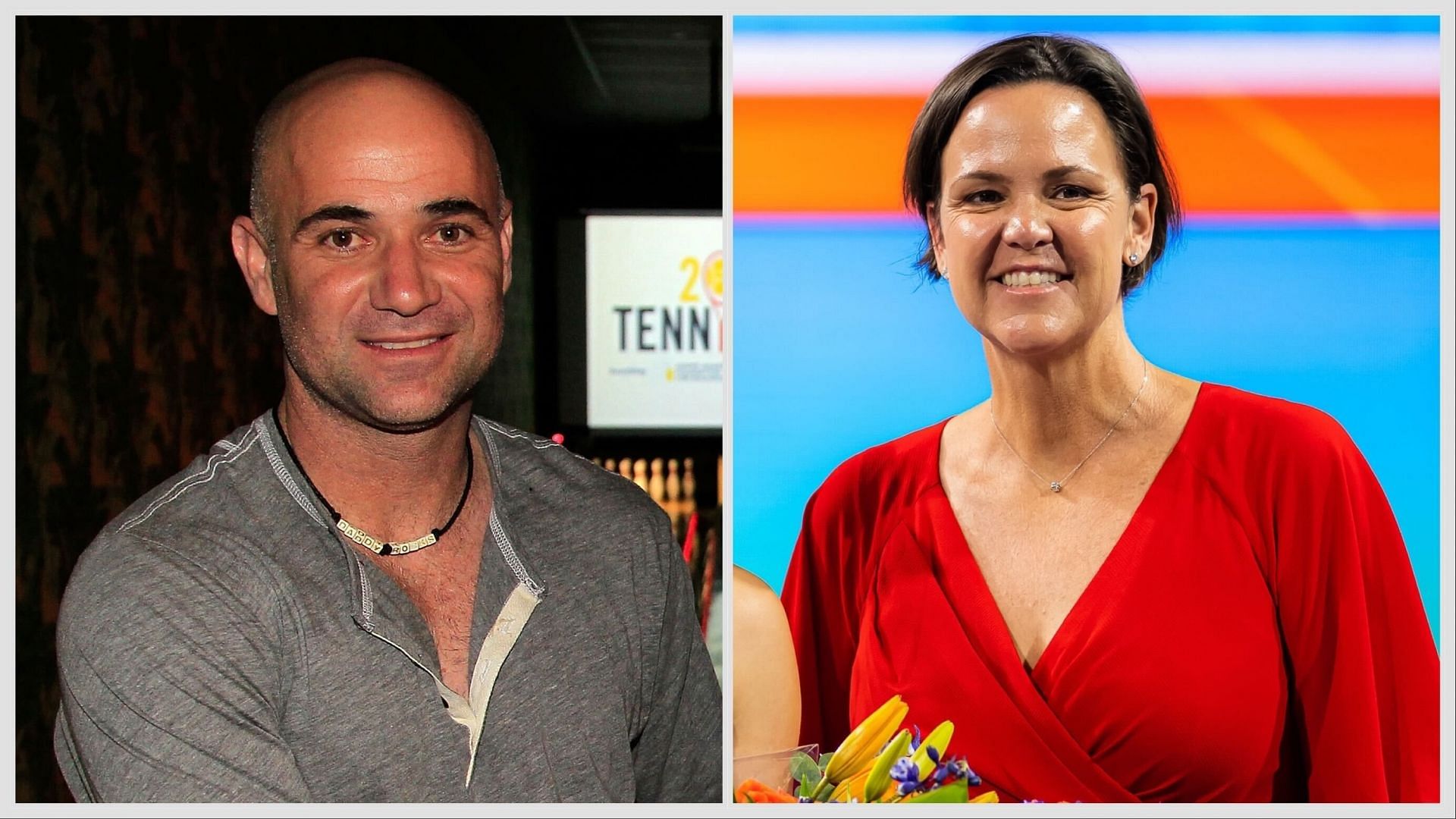 Andre Agassi Lindsay Davenport