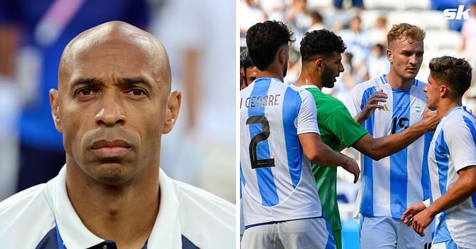 Thierry Henry makes ‘revenge’ admission as he addresses brawl between France and Argentina players after win at Paris Olympics