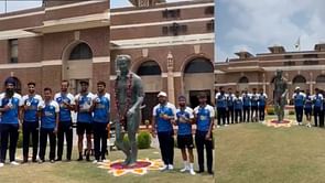 [Watch] Indian hockey team pays respect to Late Major Dhyan Chand in Delhi after returning from Paris Olympics 2024