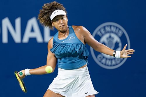 Naomi Osaka at the Canadian Open 2024. (Photo: Getty)