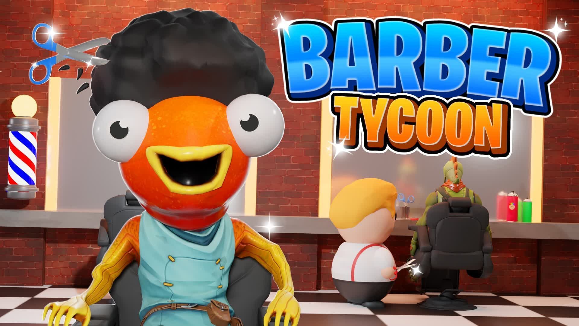 Barber Tycoon official banner (Image via Epic Games)