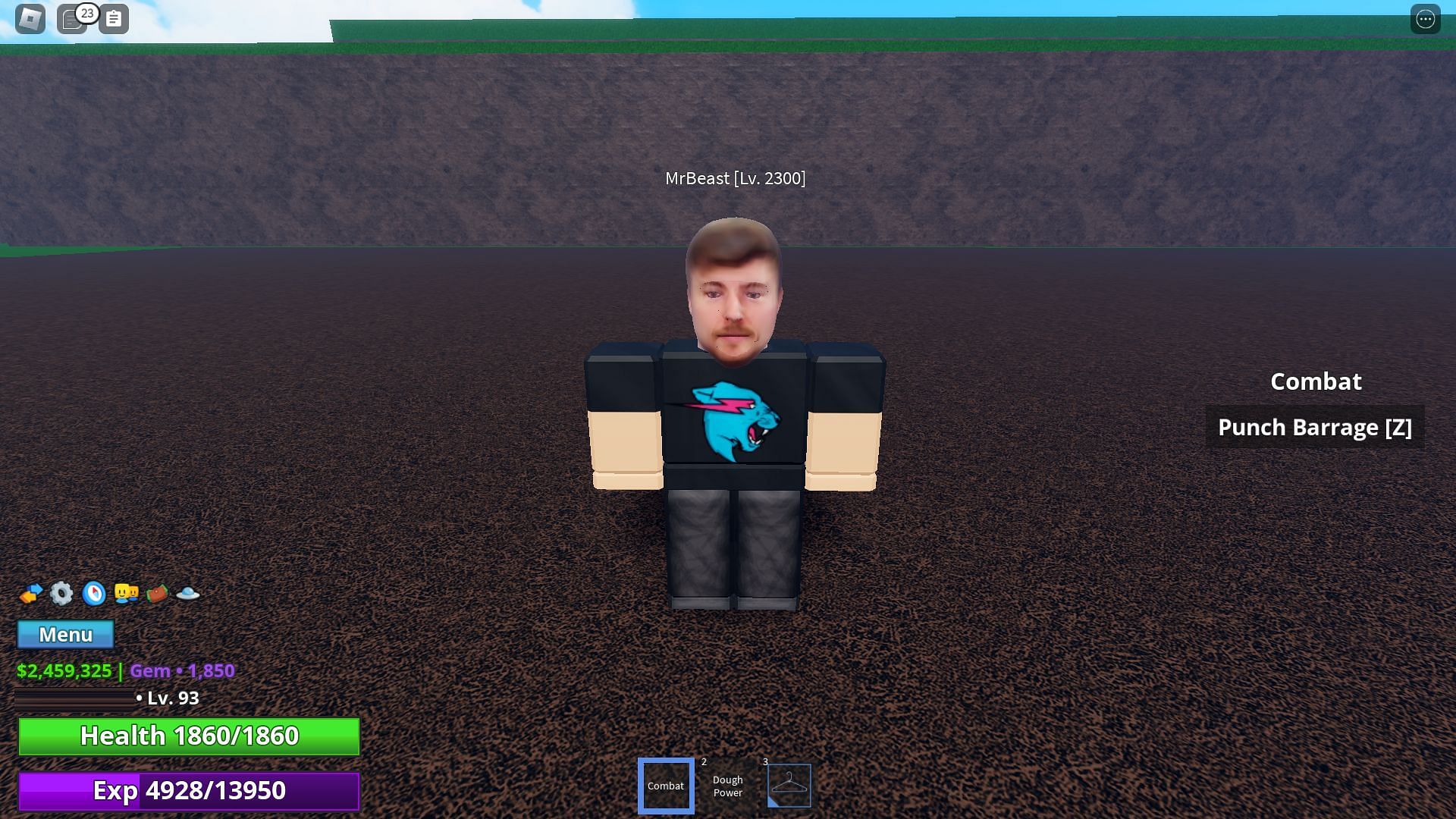 MrBeast, the final boss of the island (Image via Roblox)