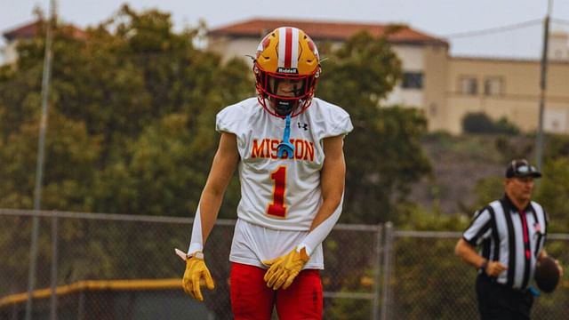 Four-star wide receiver Vance Spafford (Credit- X/Vance_spafford)