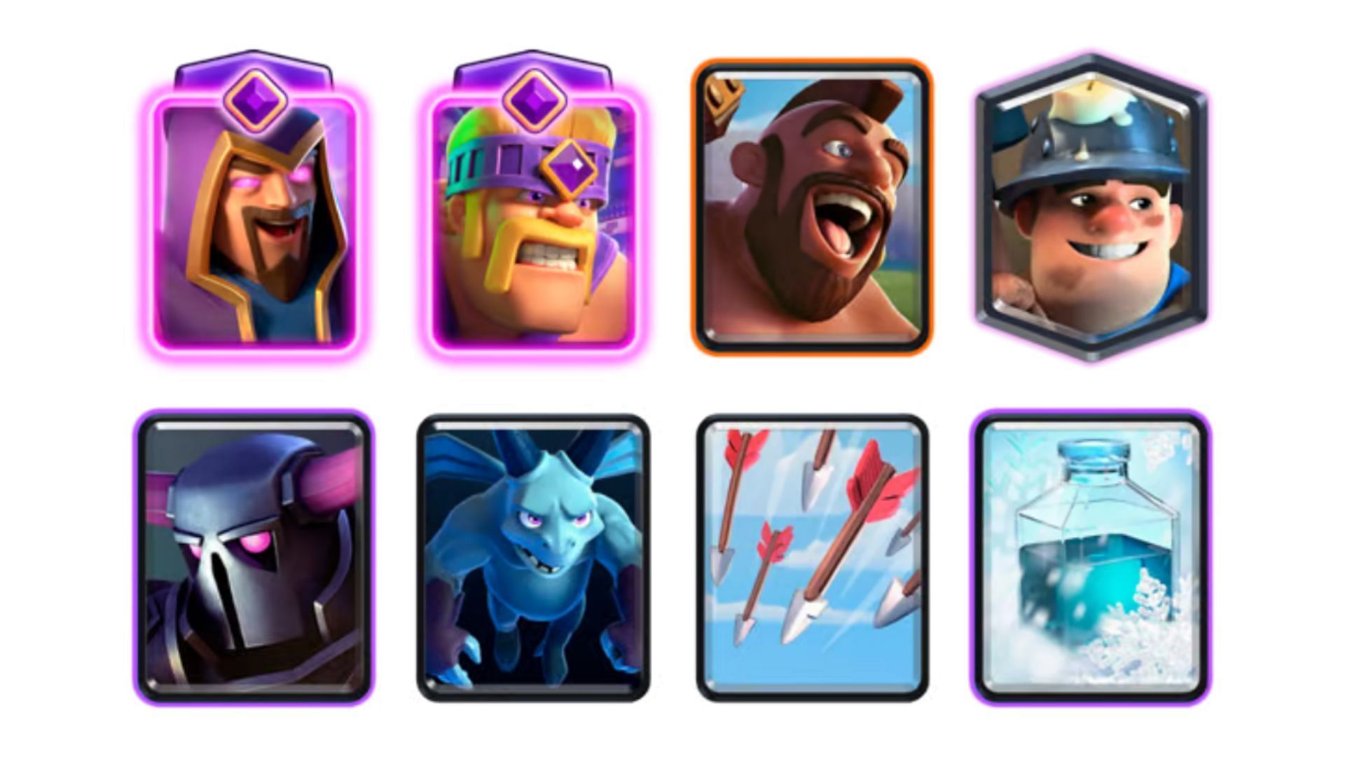 Hog Pekka Freeze battle deck in Clash Royale (Image via SuperCell)