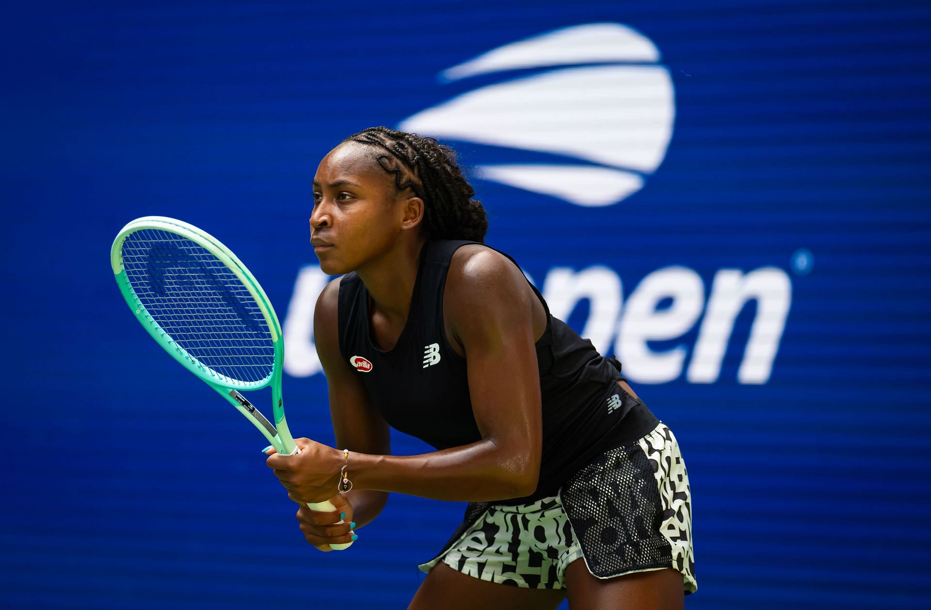 Coco Gauff is the women&#039;s singles defending champion in New York. (Getty)