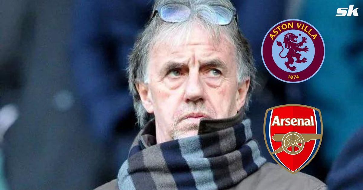 Mark Lawrenson makes predicts scoreline for Aston Villa vs Arsenal.